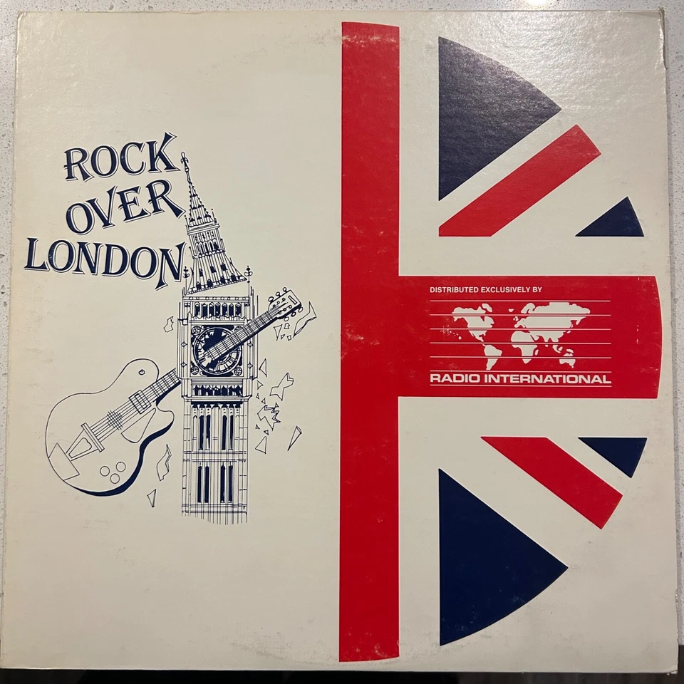 Lot of 3 Westwood One Radio Networks LPs - Rock Over London 1980's 5 Discs RARE - Image 2 of 4