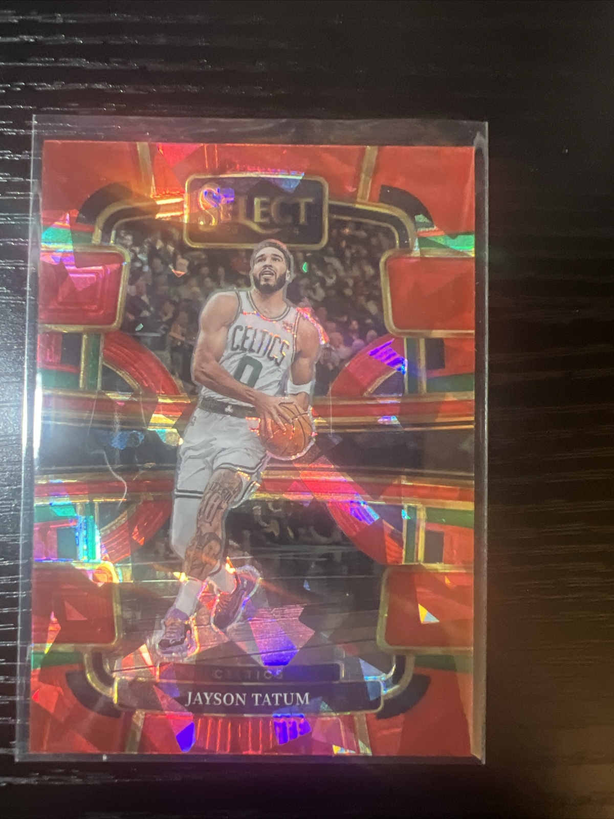 Jayson Tatum Cracked Ice Red Prizm #45