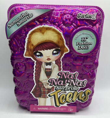 2020 Na Na Na Surprise Teens Samantha Smartie 11'' Poseable Fashion Doll Series 1