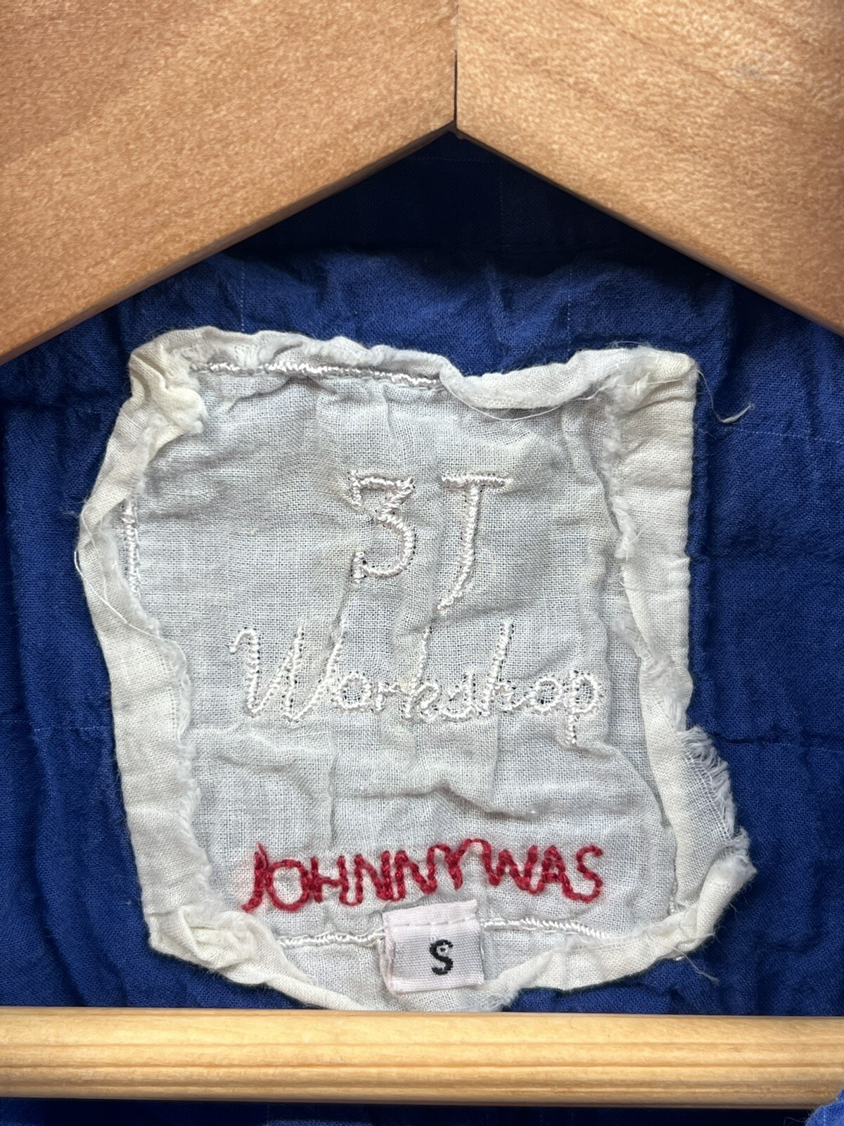 Johnny Was 3T Workshop Blue Float Embroidered Dre… - image 3