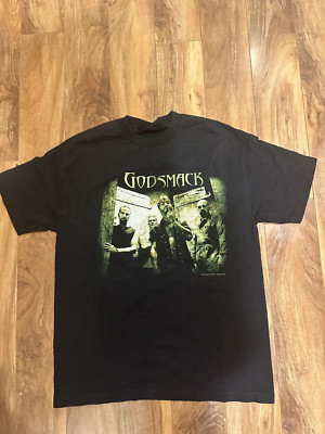 New Vintage Godsmack Band Black Heavy Cotton Size S-4XL T-Shirt | eBay