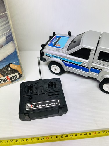 POLISTIL DATSUN DRIVE COMMAND VINTAGE RC CAMBIO AUTOMATICO NOT TESTED!!!! - Foto 2 di 9