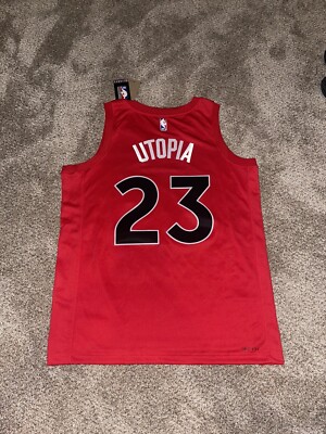 Nike Toronto Raptors Travis Scott  Utopia Swingman Jersey Men s Sz 48 DN2154-657