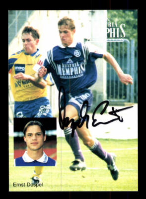 Ernst Dospel autograph card Austria Vienna original signed + A 177129