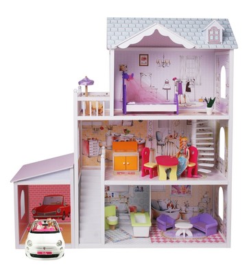 dollhouse with garage