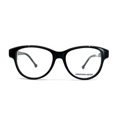 Jonathan Adler JA310 UF Eyeglasses Frames Black Round Full Rim 53-17-140
