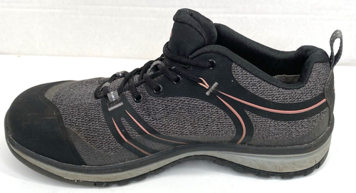 Keen Utility Sedona Low Aluminum Safety Toe Womens Size 8M Gray Rose Black - Picture 3 of 9