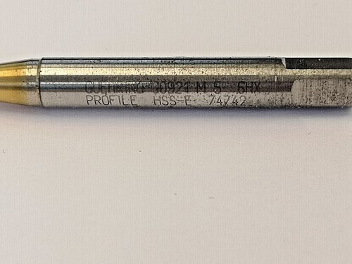 Gühring ✔️ Moldeador de roscas ✔️ 921 6HX ✔️ M5 ✔️ HSS-E TiN ✔️ DIN 371 ✔️ VPE 1 ud. - Imagen 2 de 3