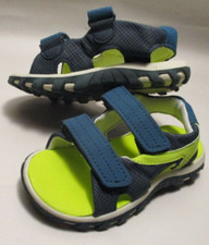 New Cat Jack Parrish Toddler 8M Blue/Lime Cushioned Insole Comfort Sandals