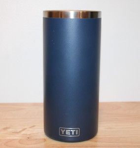 YETI Rambler Wine Chiller Navy Blue EA Electronic Arts Engraved EUC