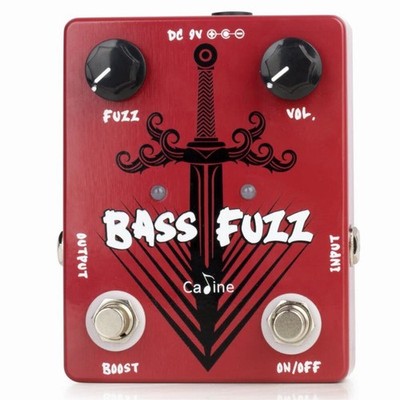 Caline CP-82 The Broadsword Bass Fuzz + Boost True Bypass Effect Pedal