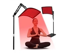 Viconor Red Light Therapy Panel for Face and Body Infrared Light with Stand