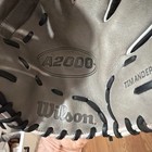 Wilson A2000 Tim Anderson 11.5" Gray/Black Leather Baseball Glove Right — photo 5