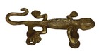 Lizard Shape Antique Style Handmade Brass Door Handle Wall Hanger Cloth Hook