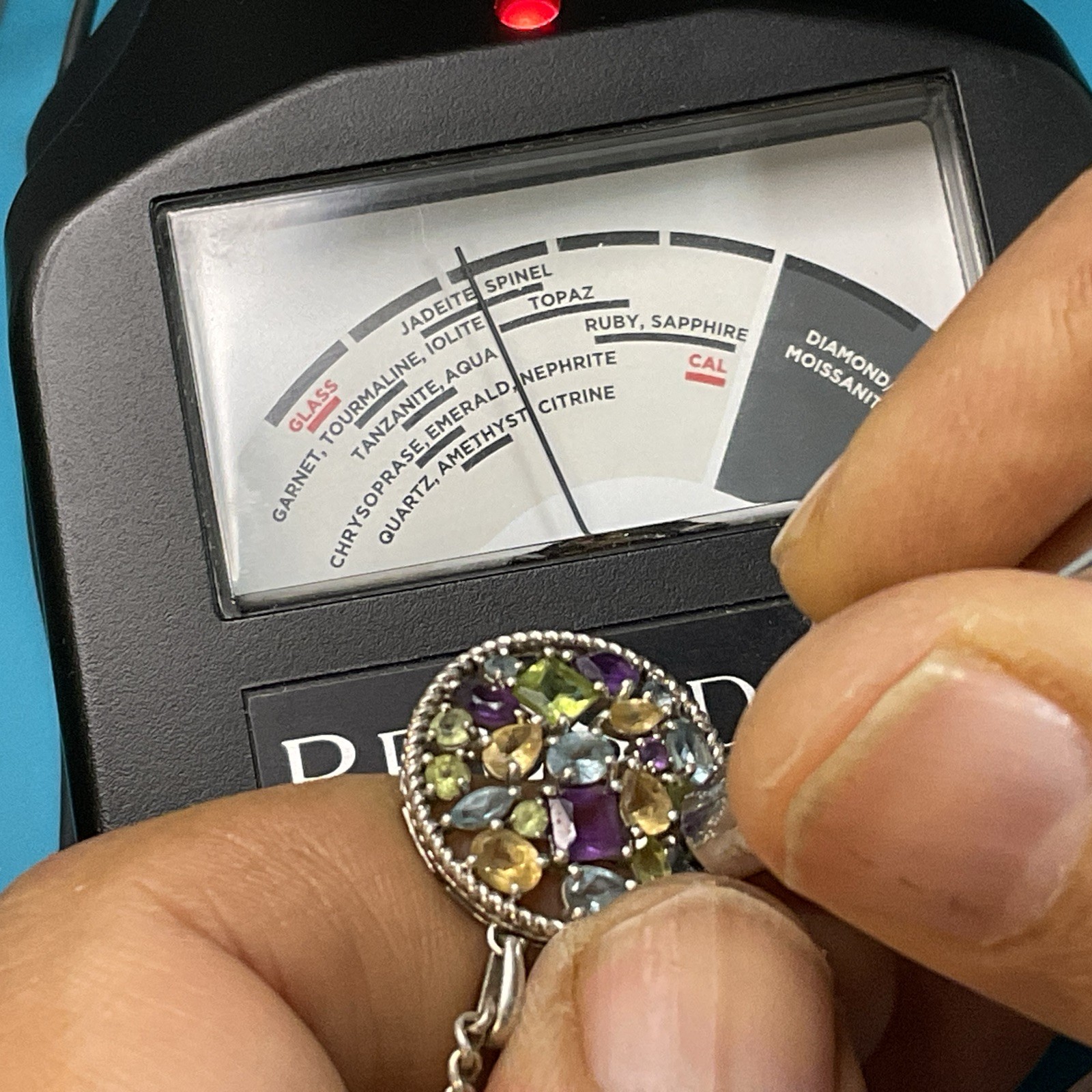 Vintage Sterling Silver 925 Assorted Multi Gemsto… - image 19