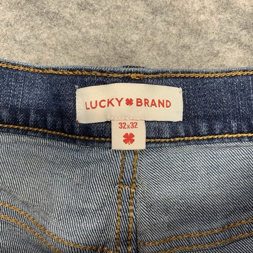 Lucky Brand Jeans Mens 32X32 Blue 223 Straight Medium Wash - Picture 3 of 11