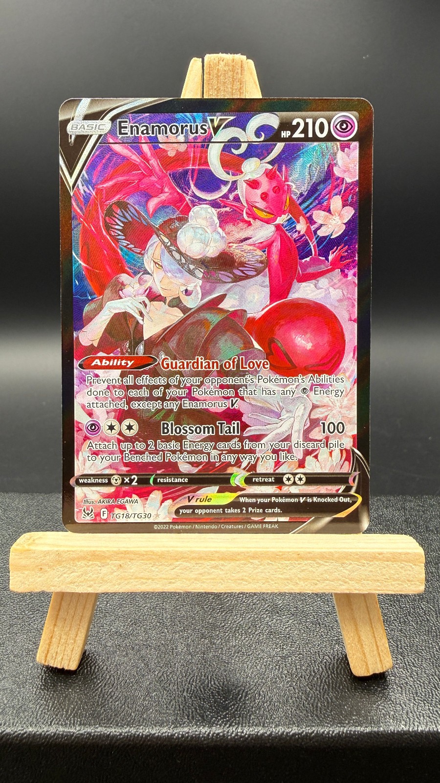 Enamorus V TG18/TG30 Lost Origin Trainer Gallery Pokemon TCG MINT