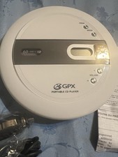 GPS 60-Second ESP Portable CD Player With Cassette And Cigar Adapters Brand New