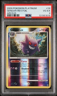 Gengar 16/99 Arceus Reverse Holo for sale online | eBay