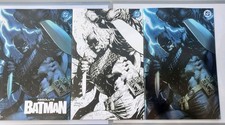 ABSOLUTE BATMAN #22 JIM LEE VARIANTS SDCC 2026 (3 BOOK SET) - TRADE B&W & FOIL 