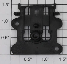 Lionel 58-106 Snow Plow Brush Plate Plastic Frame Only