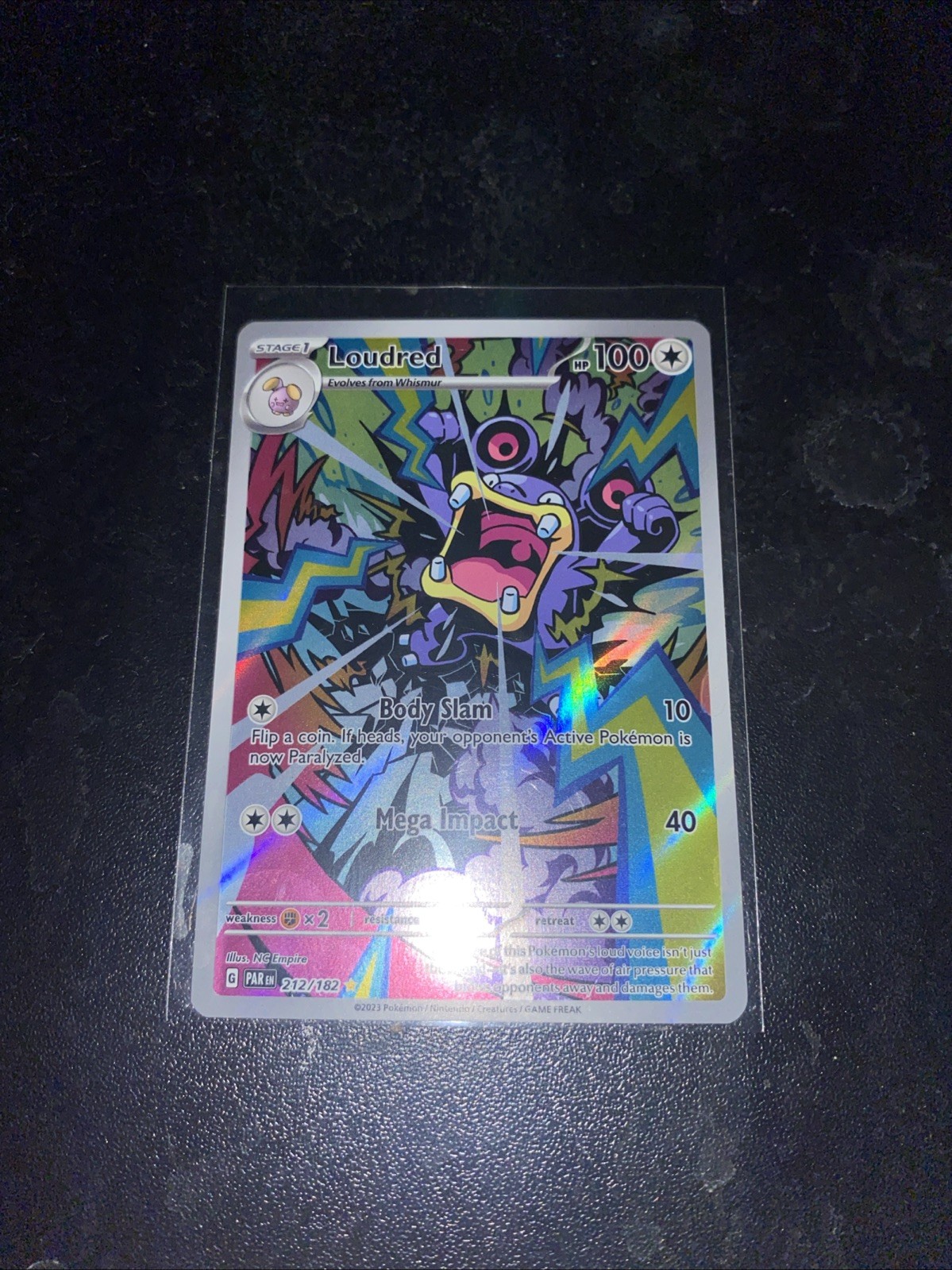 Loudred 212/182 Sv04: Paradox Rift Holo