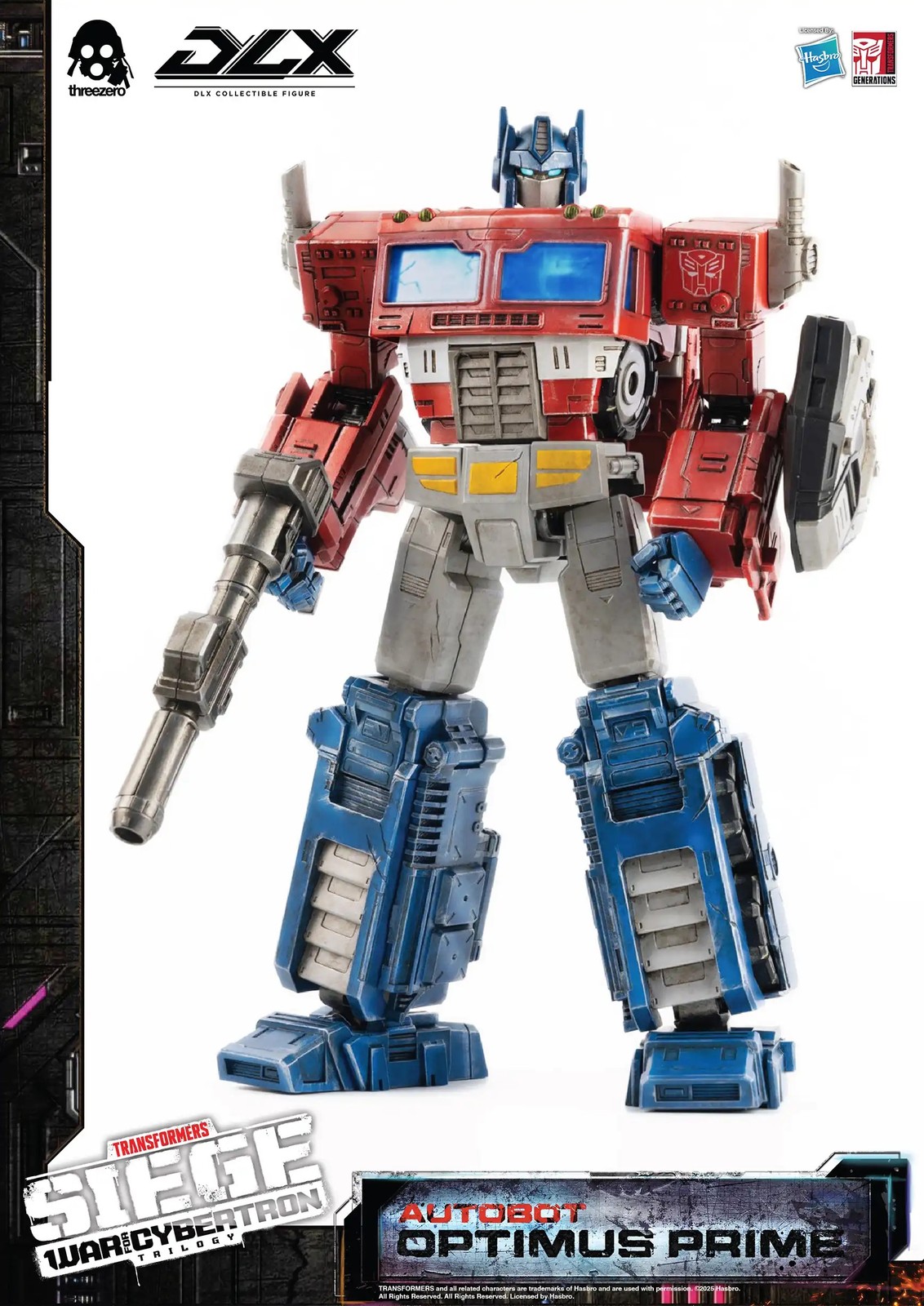 Threezero Transformers: War For Cybertron Trilogy DLX Optimus Prime