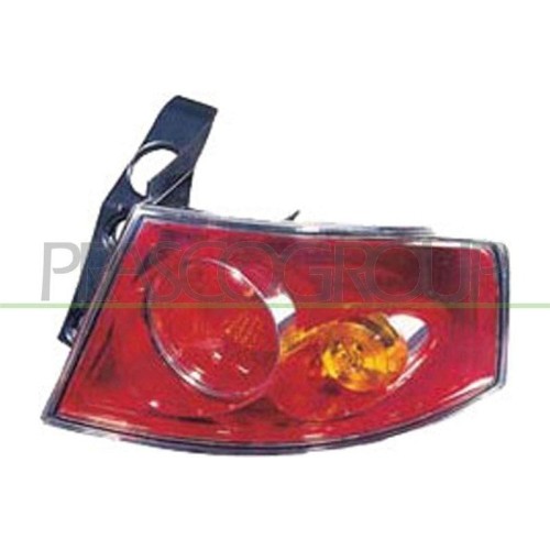 Feu arrière droit Prasco ST0334173 pour Seat Ibiza 2012-2015 rouge