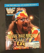 WWF Wrestling Magazine October 1997 Dude Love Mick Foley WWE Shawn Michaels Card