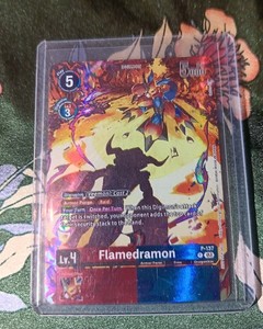 digimon flamedramon card Beckett Digimon Collector #9 main image 1