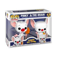 Funko Pop Animation Pinky The Brain 2-Pack - Collectable Vinyl Figure - Gift
