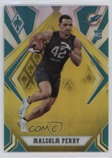 2020 Panini Phoenix Rookies Yellow 21/75 Malcolm Perry #190 1u6