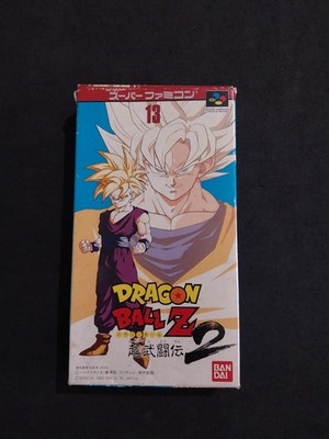 DRAGON BALL Z SUPER BUTUODEN 2 Nintendo Super Famicom SFC JAP USATO Komplett