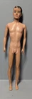 Ken straight leg doll brunette flocked hair 1960's Mattel Barbie patent pend