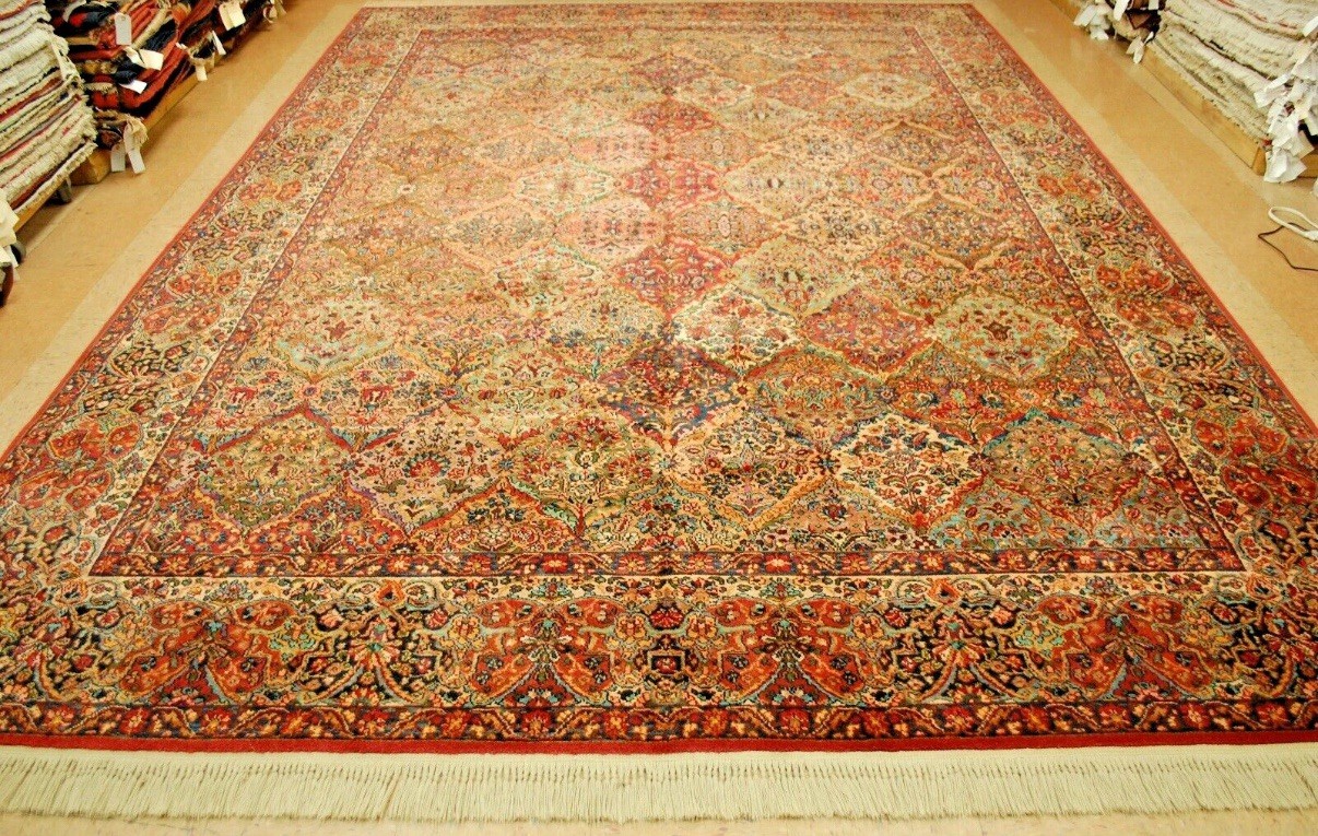 10x14 MultiPanel Karastan 717 Wool Area Rug Multi Color