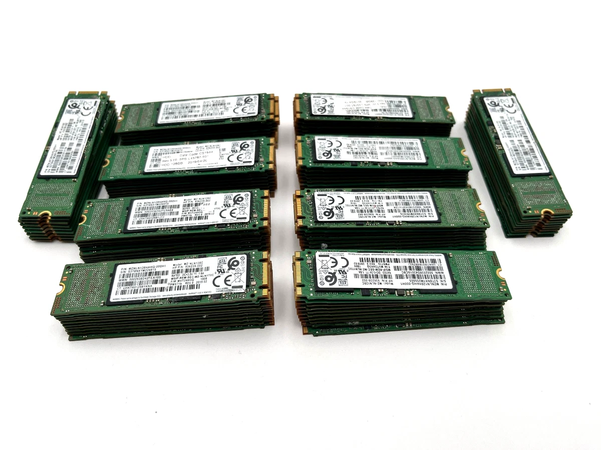 SAMSUNG M.2 SSD SATA 128GB 10枚セット正常動作品 Samsung M.2 Interface 128 GB Solid State Drives for sale - eBay