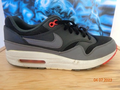 Nike Air Max 1 (GS) Black / Cool Grey / Anthracite / Team Orange   Gr. 38,5