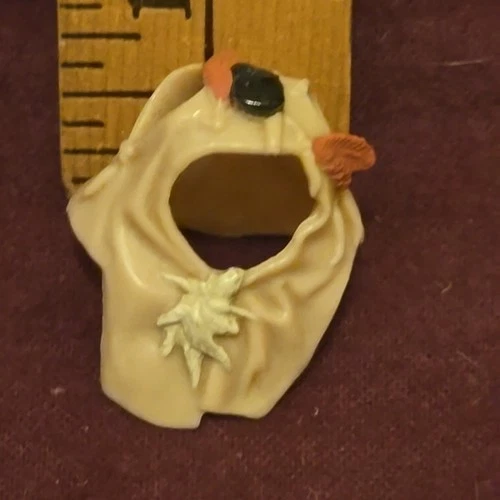 1984 Vintage Star Wars POTF LAST 17 Accessory Paploo Ewok Hood Headdress Hat