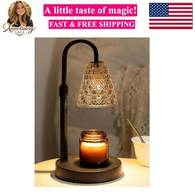 Candle Warmer Lamp with Timer Dimmable, Birthday Gifts for Her Women Mom, Hou...