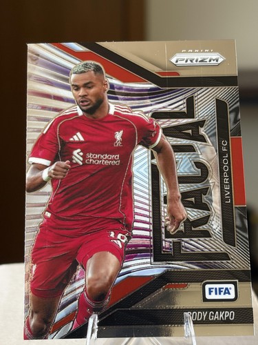 Cody Gakpo #7 2025 Panini Prizm FIFA Fractal card