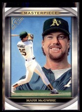 2019 Topps Gallery Baseball Masterpiece Mark McGwire Athletics MP-18