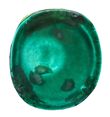 Green Ceramic Empty Bottle of Kahlua Liquor - Picture 7 of 8
