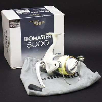 SHIMANO Biomaster 5000 Spinning Reel Fishing Gear with Box Used Condition