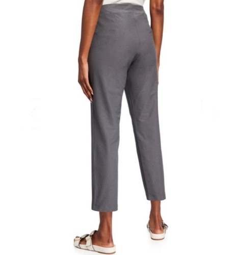 Eileen Fisher Washable Stretch Crepe Slim Fit Ankle Length Pant size small - Picture 2 of 6