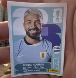 Panini FIFA World Cup 2026 Rodrigo Aguirre URU 19 Uruguay Sticker
