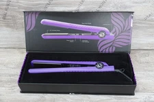 Evalectric Deep Purple Pro Classic Styler Negative Ion Ceramic Hair Flat Iron