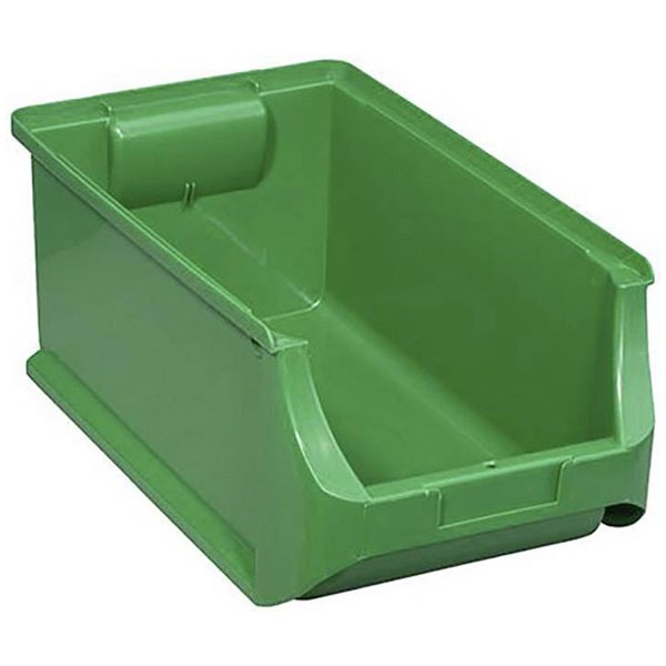 Allit Storage Bin 205x150x355mm Green High Load Capacity