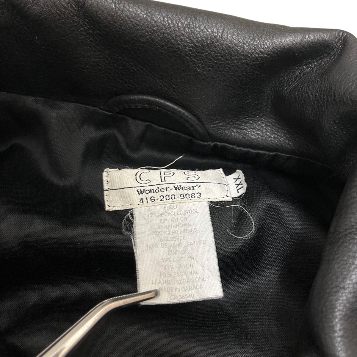 Used Cps Sun Microsystems Java Stadium Jacket Bla… - image 5