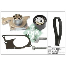 Wasserpumpe + Zahnriemensatz für Mercedes A-Klasse W176 B-Klasse W246 id18764