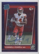 2021 Panini Donruss Optic Purple Stars Prizm 38/50 Cornell Powell #240 Auto 0q84